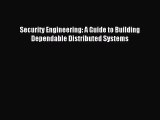 (PDF Download) Security Engineering: A Guide to Building Dependable Distributed Systems PDF