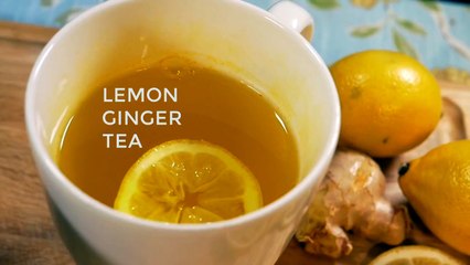 How to make lemon ginger tea