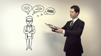 Анимационный ролик-презентация планшета E-printer (покадровая 2D мультипликация)