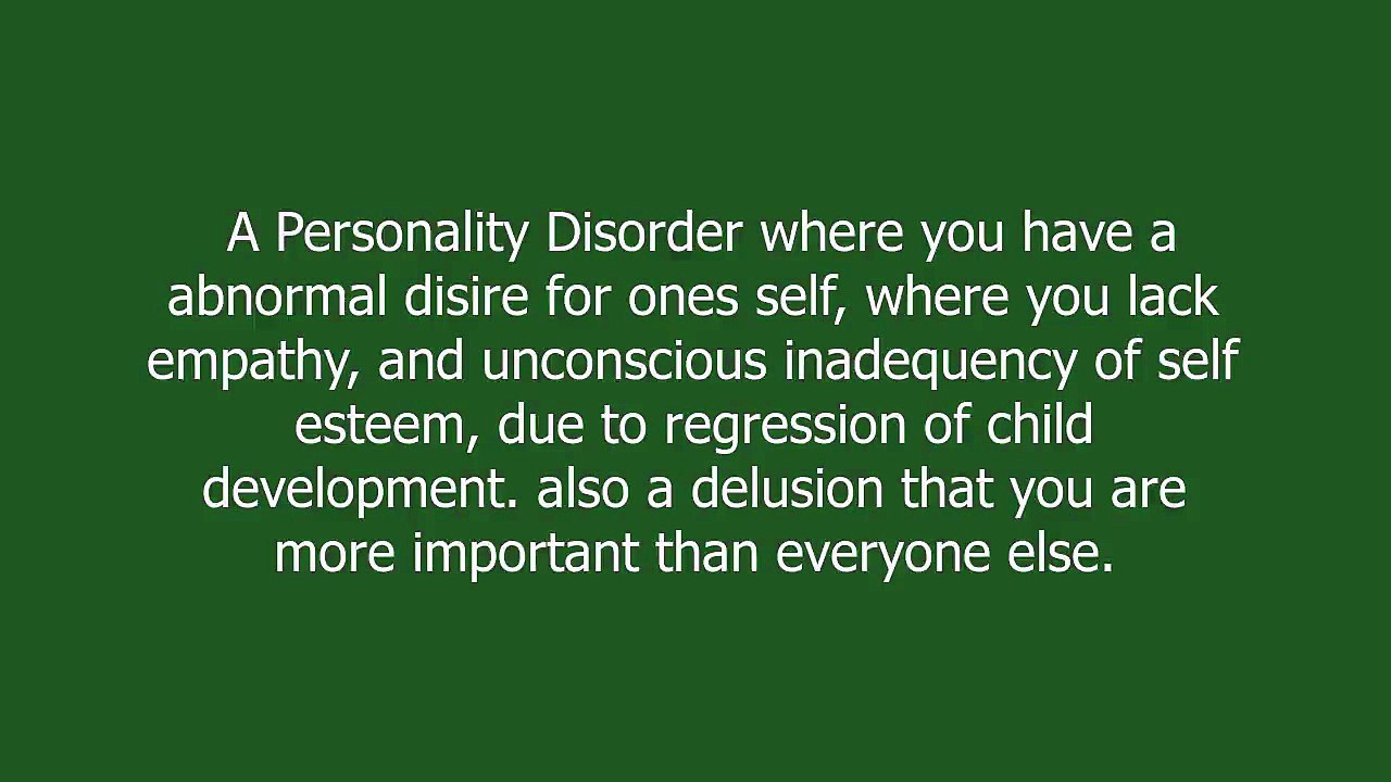 narcissism meaning and pronunciation