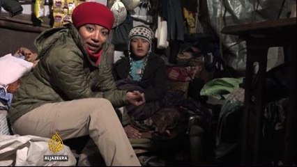Nepal's earthquake survivors struggling as snowstorms hit