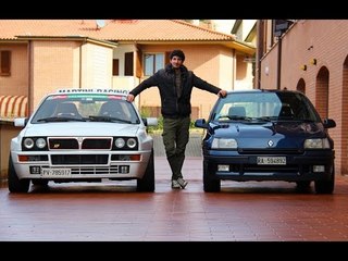 Backstage test Clio Williams - Davide Cironi drive experience