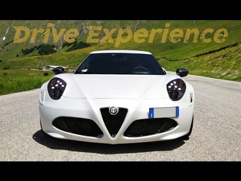 Pure sound Alfa Romeo 4C - Davide Cironi drive experience