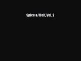 (PDF Download) Spice & Wolf Vol. 2 PDF