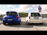 Renault 5 Gt Turbo vs Megane F1 Team - Davide Cironi drive experience