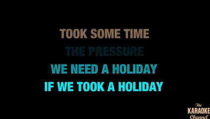 Holiday in the Style of Madonna with lyrics (no lead vocal)