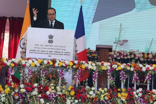 Discours lors de l'inauguration du Siège de l’Alliance Solaire Internationale