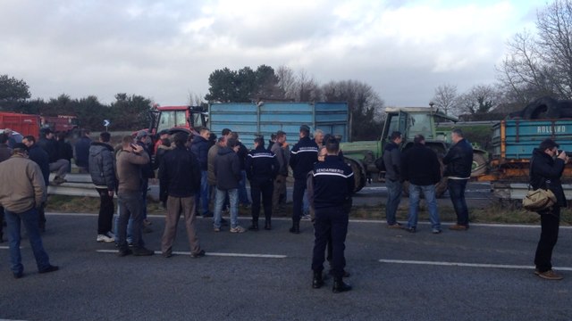 Kervidanou : la colère des agriculteurs
