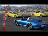 Porsche Carrera 4 e Targa 4 - Le News di Autolink n. 2305 del 10/10/2015
