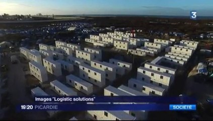 20160111-F3Pic-19-20-Calais-Ouverture d'un camp humanitaire en dur