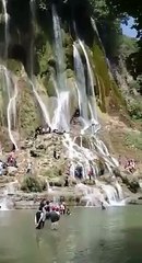Beautiful & Amazing water fall