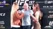 UFC 197: Holly Holm vs. Miesha Tate Staredown