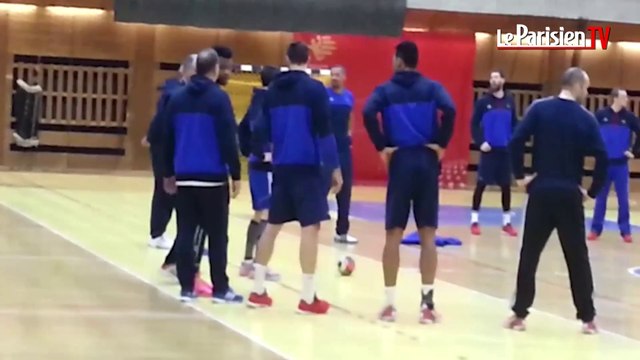 Hand, Euro 2016 : quand les handballeurs jouent au basket !