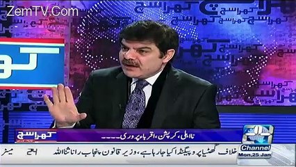 Khara Such With Mubashir Lucman – 25th January 2016