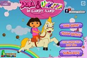 Dora and The Unicorn in The Candy Land Juegos para los niños DuFyvjnxEvU