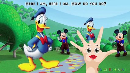 Mickey Mouse Finger Family Song | Nursery Rhyme Songs for Children | Finger Family Mickey Mouse