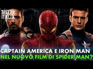 CAPTAIN AMERICA e IRON MAN nel nuovo film di SPIDER-MAN? - MOVIE NEWS