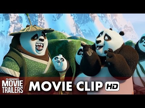 Kung Fu Panda 3 Movie Clip 'Secret Panda Village' (2016) HD