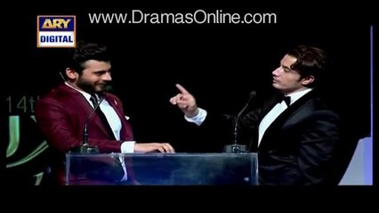 Fawad Khan Taunts Ali Zafar On Fight With Shaan In Hum Tv Awards