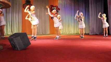 TOP-10 - Schoolgirls on stage