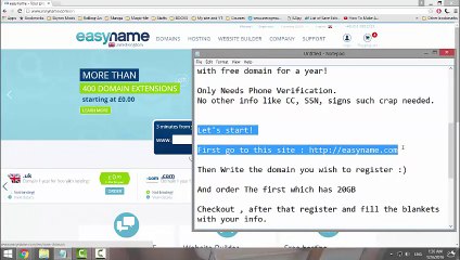 How to get free domain with free hosting for a year