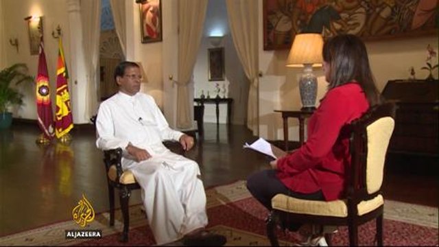 Sri Lankan leader rejects outsiders in war crimes probe