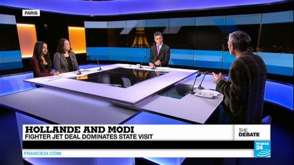 Hollande and Modi: Fighter jet deal dominates state visit (part 1)