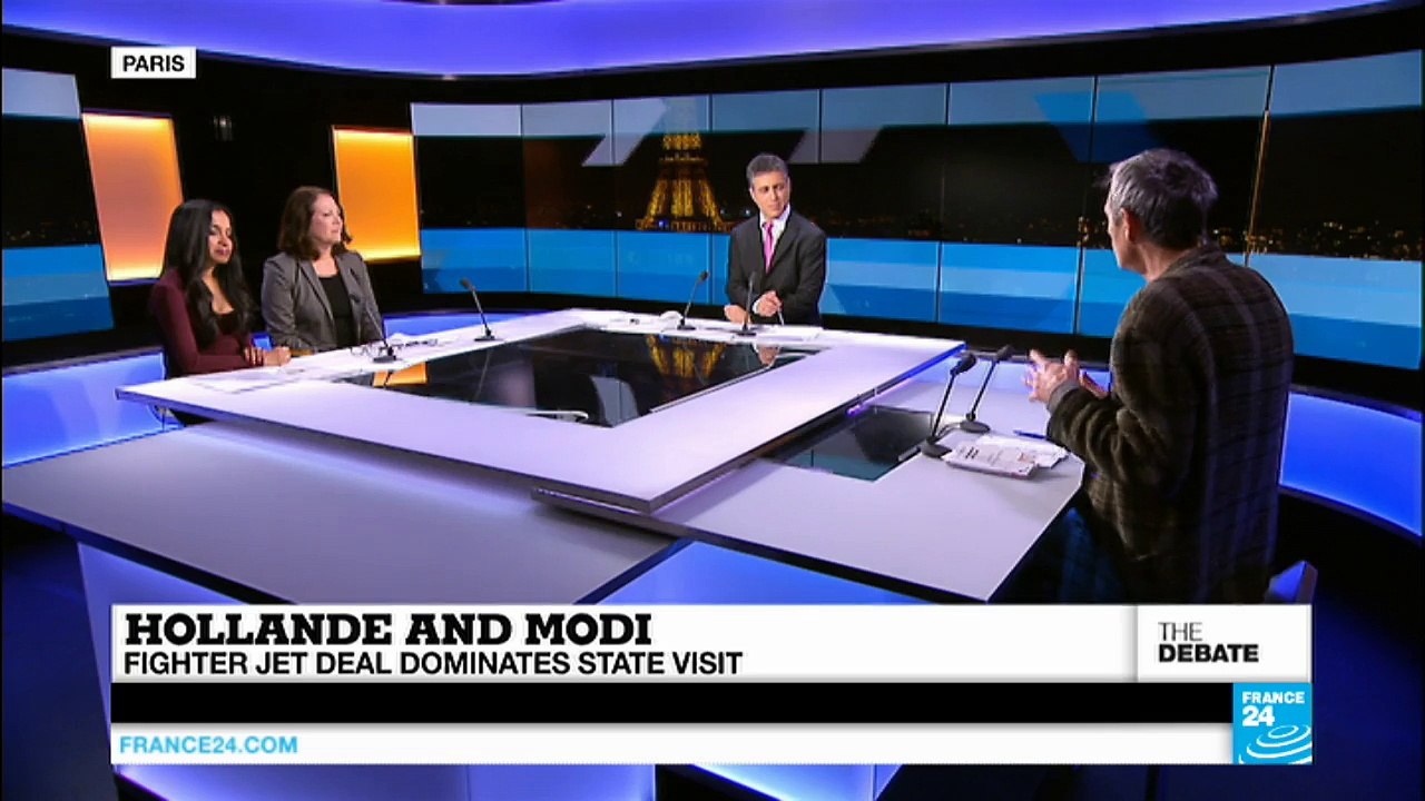 Hollande and Modi: Fighter jet deal dominates state visit (part 1)