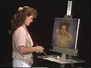 Friends of Bob Ross: Valerie Stewart - Girl in Blue Dress