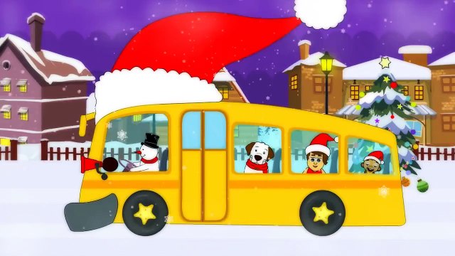 Wheels On The Bus | Christmas Special | Jingle Bells | Nursery Rhymes For Toddlers and Bab