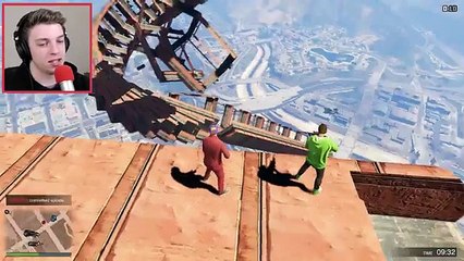 EPIC TORNADO AVALANCHE! (GTA 5 Funny Moments)