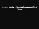 (PDF Download) Learning Joomla! 3 Extension Development-Third Edition PDF