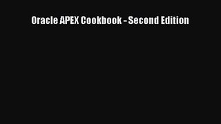(PDF Download) Oracle APEX Cookbook - Second Edition Download