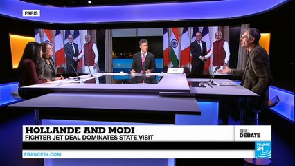 Hollande and Modi: Fighter jet deal dominates state visit (part 2)