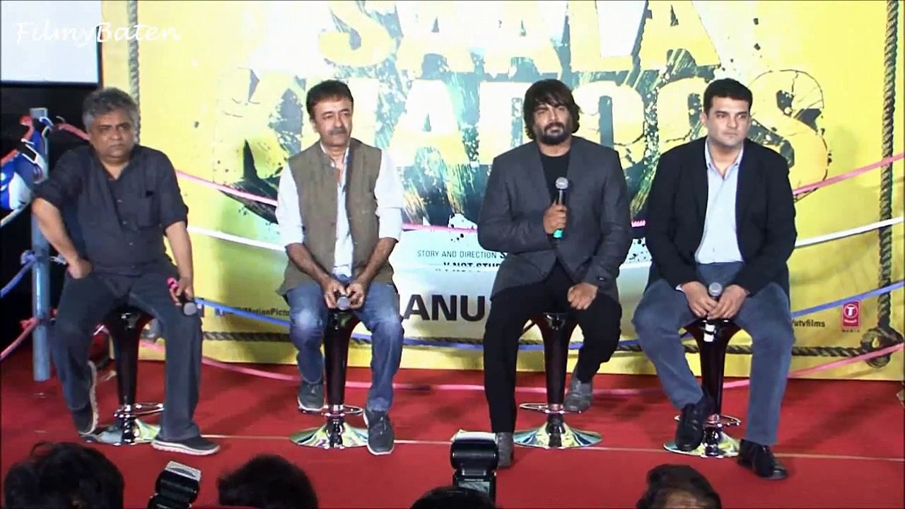 UNCUT trailer launch of SAALA KHADOOS movie _ R. Madhavan _ PART 1