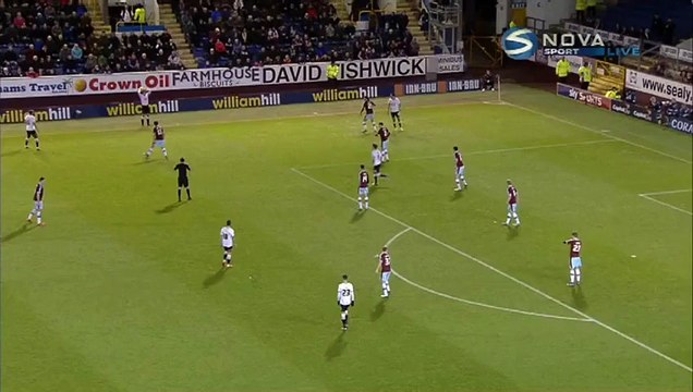 1-1 Jacob Butterfield Goal - England Championship - 25.01.2016, Burnley FC 1-1 Derby County