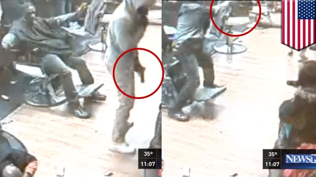 Concealed carry barber and customer shoot robber dead during stick up
