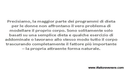 Il Sistema del Fattore Venere