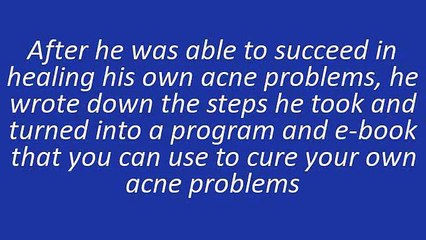ACNE NO MORE REVIEW - What You Need to Know ACNE NO MORE