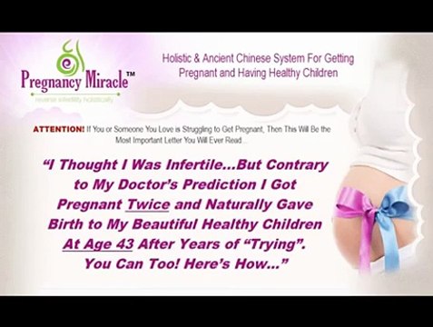 Infertility Pregnancy Announcement-Lisa Olson Pregnancy Miracle Reviews