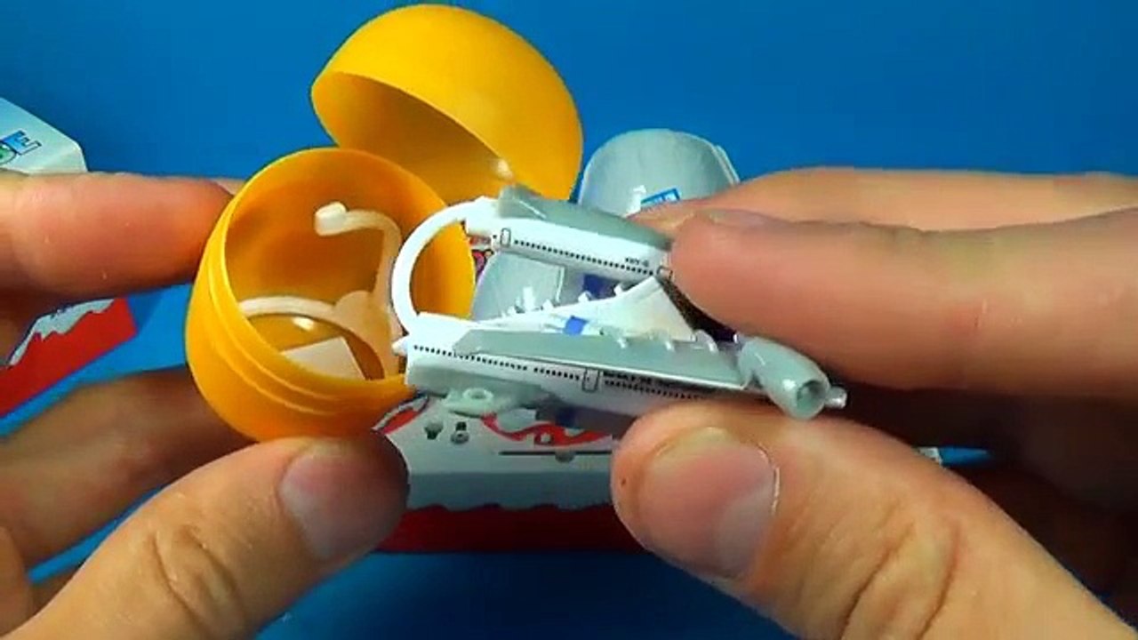 5 Kinder Surprise Eggs with toys AIRBUS A330-300 For Kids For BABY