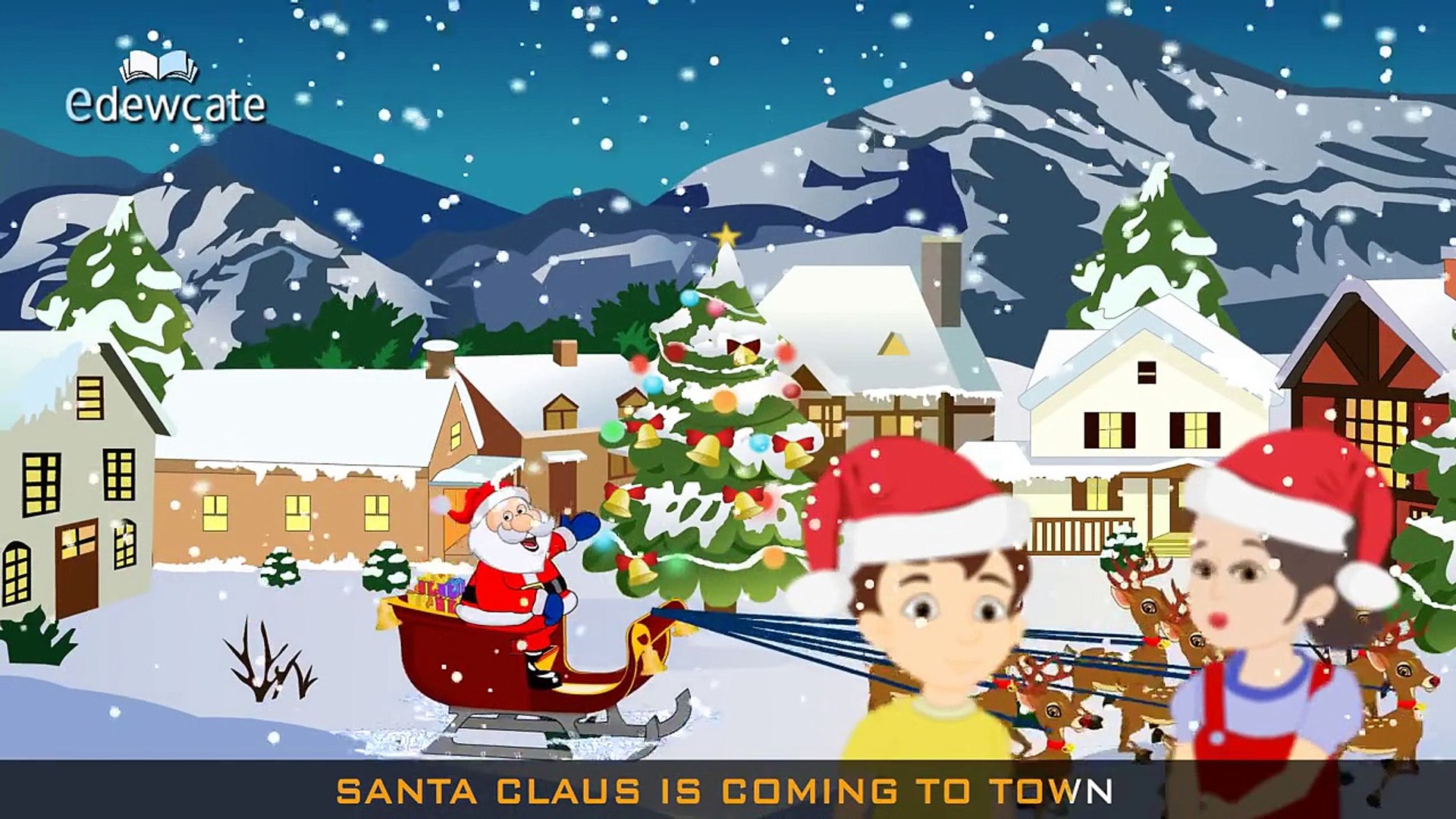 Santa Claus is Coming to Town | Kids Christmas Song - Dailymotion Video