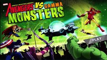 The Avengers vs Gamma Monsters - Disney - Xd