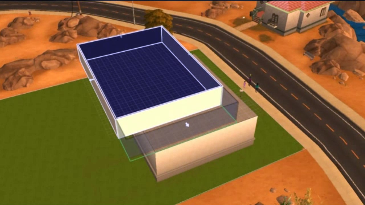 The Sims 4 random house building #1