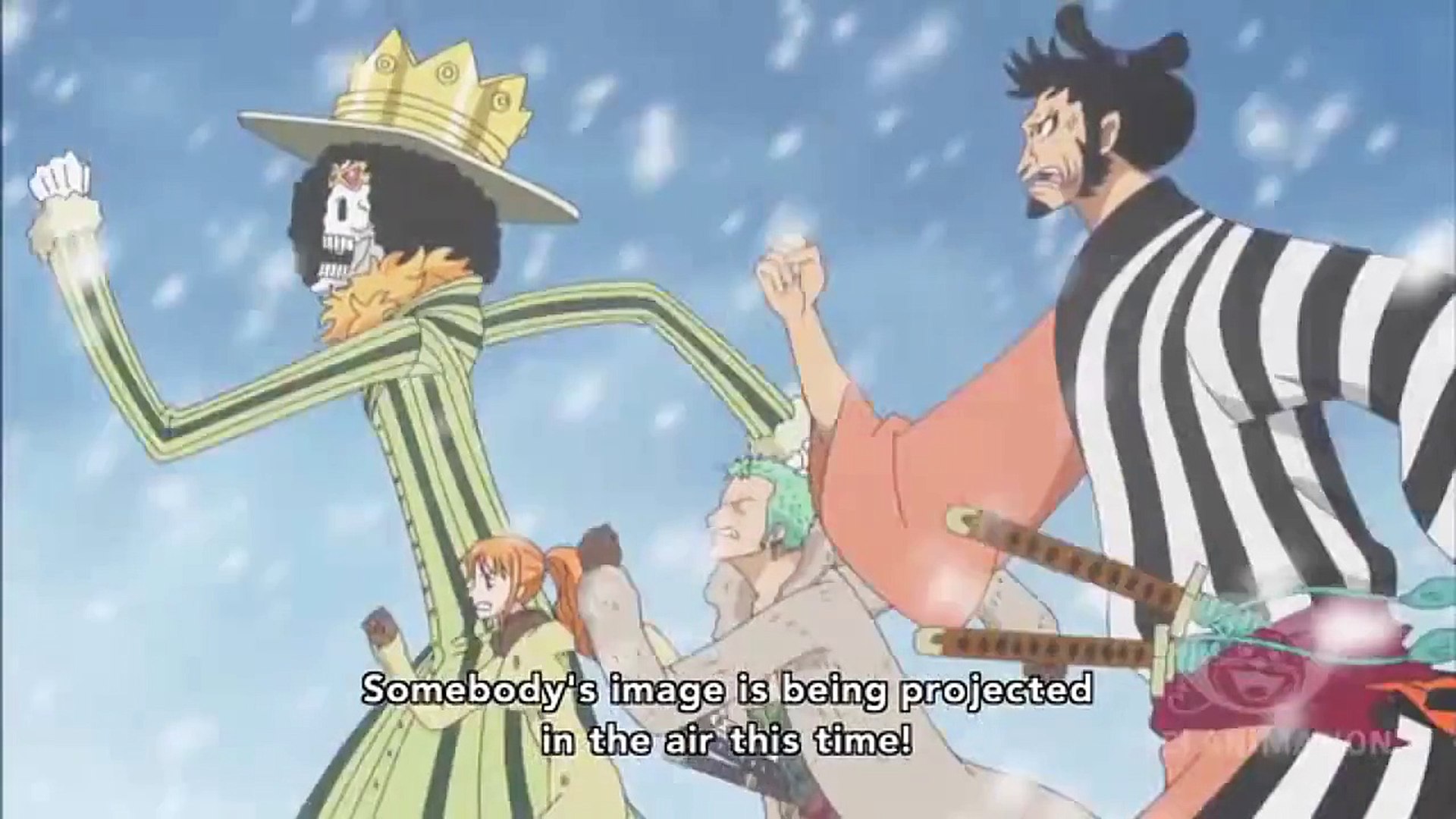 One Piece Funny Caesar Clown Moment Dailymotion Video