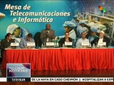 Venezuela: instalan mesas de trabajo en telecomunicaciones/informática