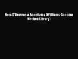Hors D'Oeuvres & Appetizers (Williams-Sonoma Kitchen Library)  Free Books