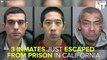 Three Inmates Escaped From A Prison In California By Using A Rope Made From Towels And Bed Sheets