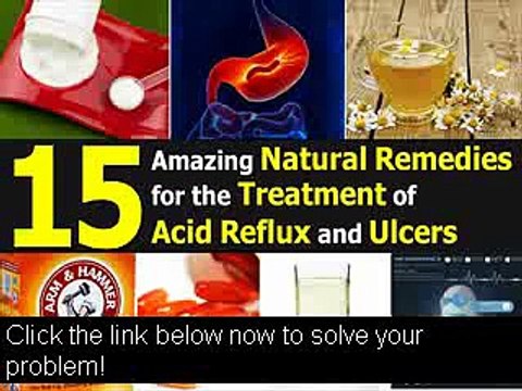 heartburn acid reflux remedy