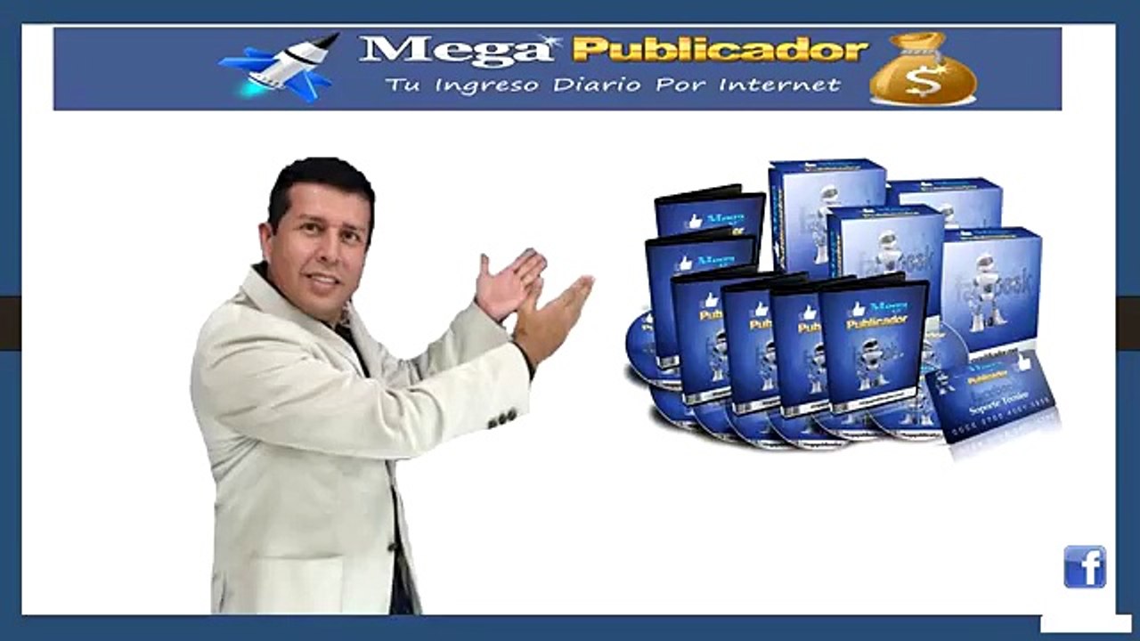 Como Ganar Dinero Desde Casa con Internet Con  MegaPublicador De Facebook
